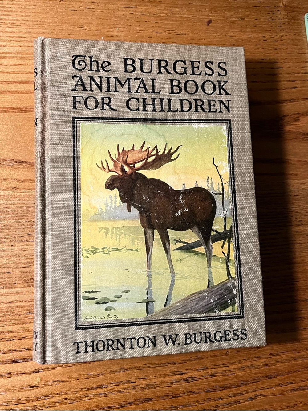 1920 Burgess Animal Book for Children - Hardcover color bookplates - Picture 2 of 16